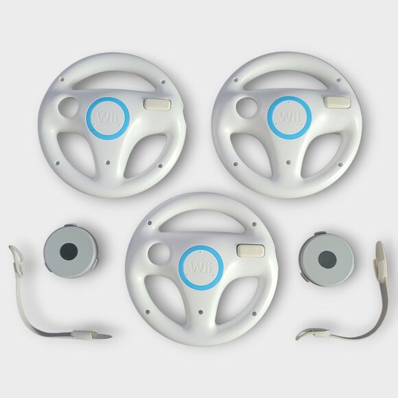 Nintendo Wii Console RVL-001 Bundle With Games And Accessories Mario Kart Wii - Picture 6 of 15